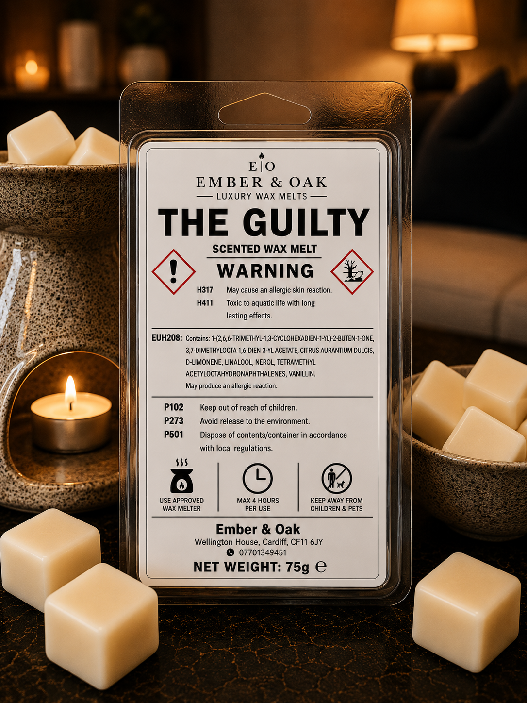 The Guilty Luxury Candle - Inspired by Gucci Guilty