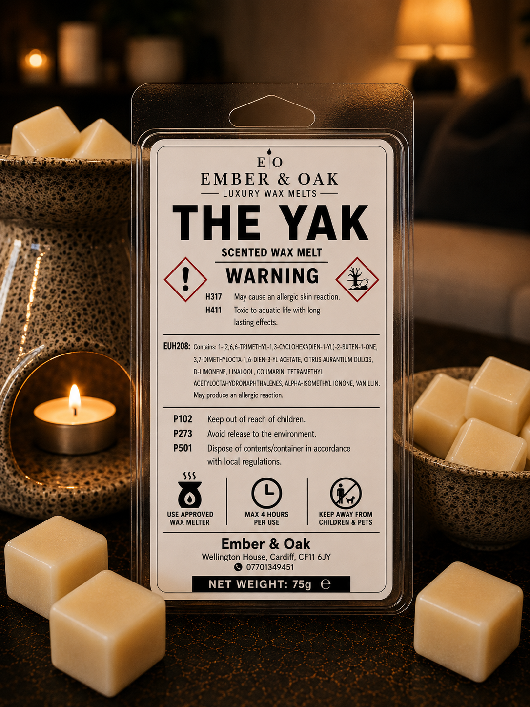 The Yak Luxury Candle - Inspired by Izzy