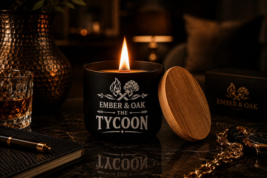 The Tycoon luxury home fragrance candle inspired by 1 Million