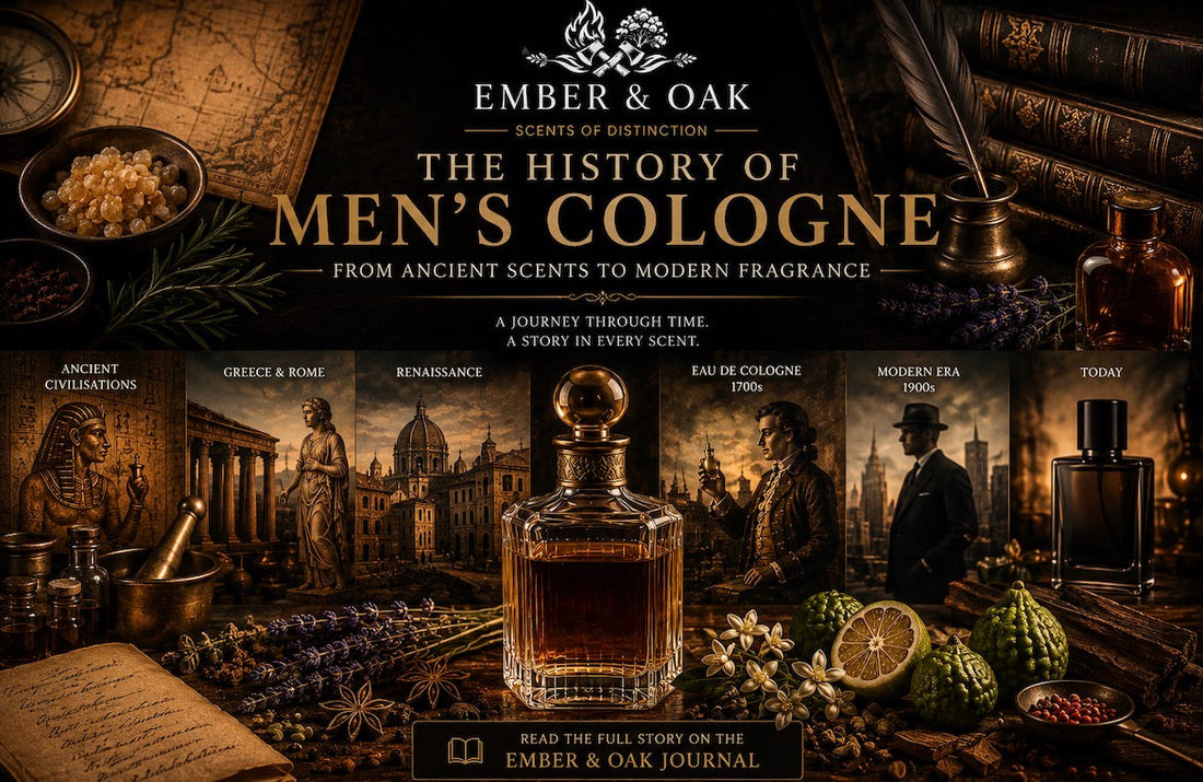 The History of Men’s Fragrance: From Ancient Scents to Modern Fragrance
