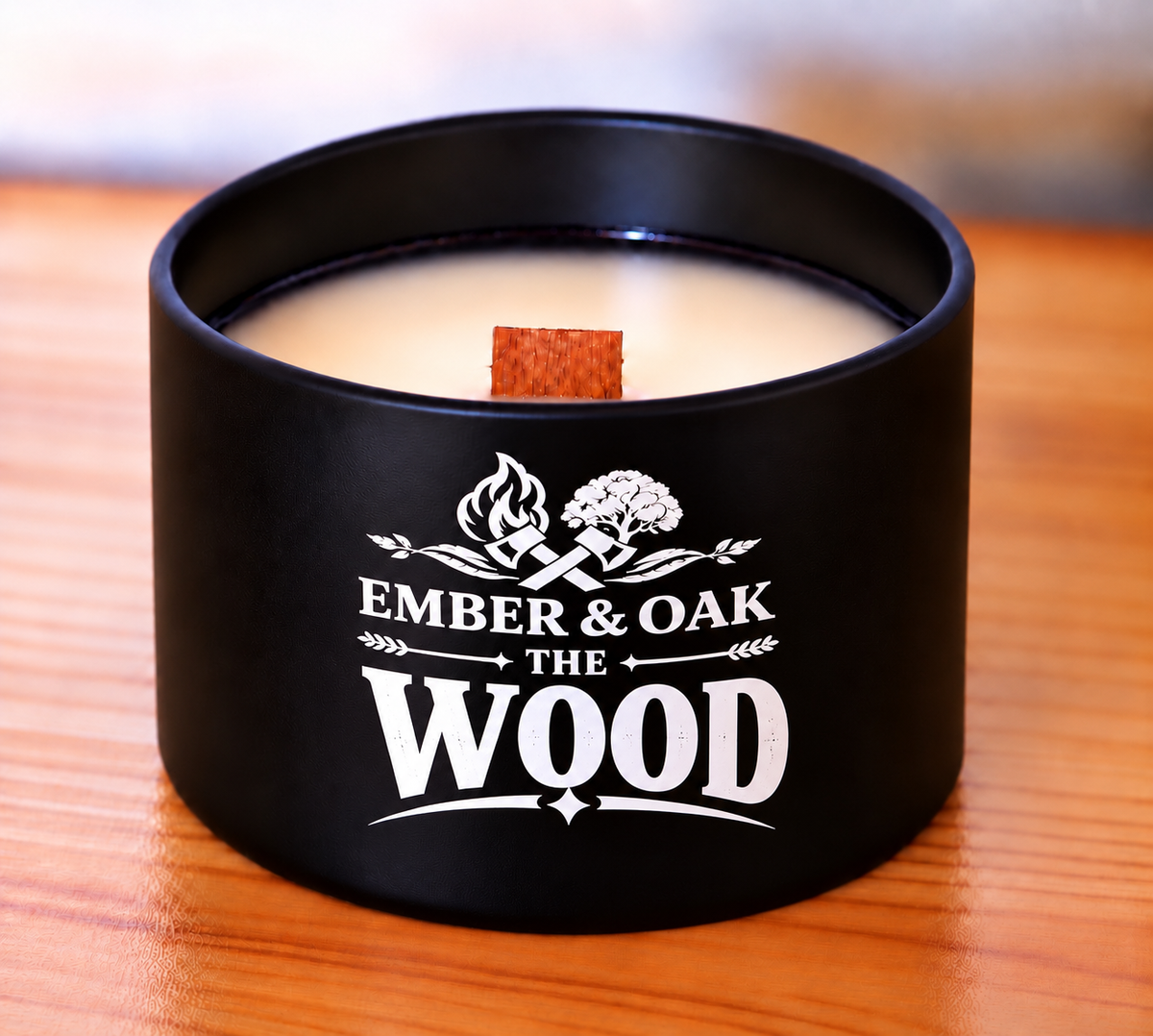 The Wood Luxury Candle - Inspired by Oud Wood