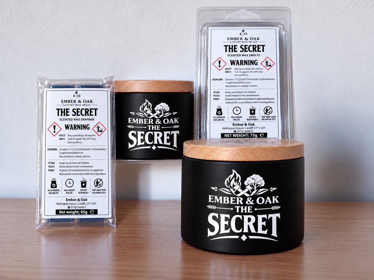 The Secret Luxury Candle - Our Secret Scent.