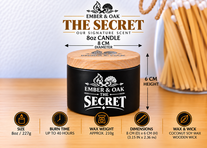 The Secret Luxury Candle - Our Secret Scent.