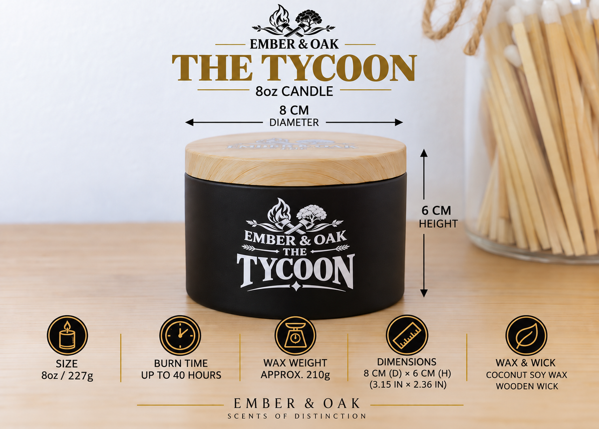 The Tycoon Luxury Candle - Inspired by One Million