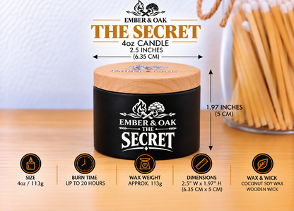 The Secret Luxury Candle - Our Secret Scent.
