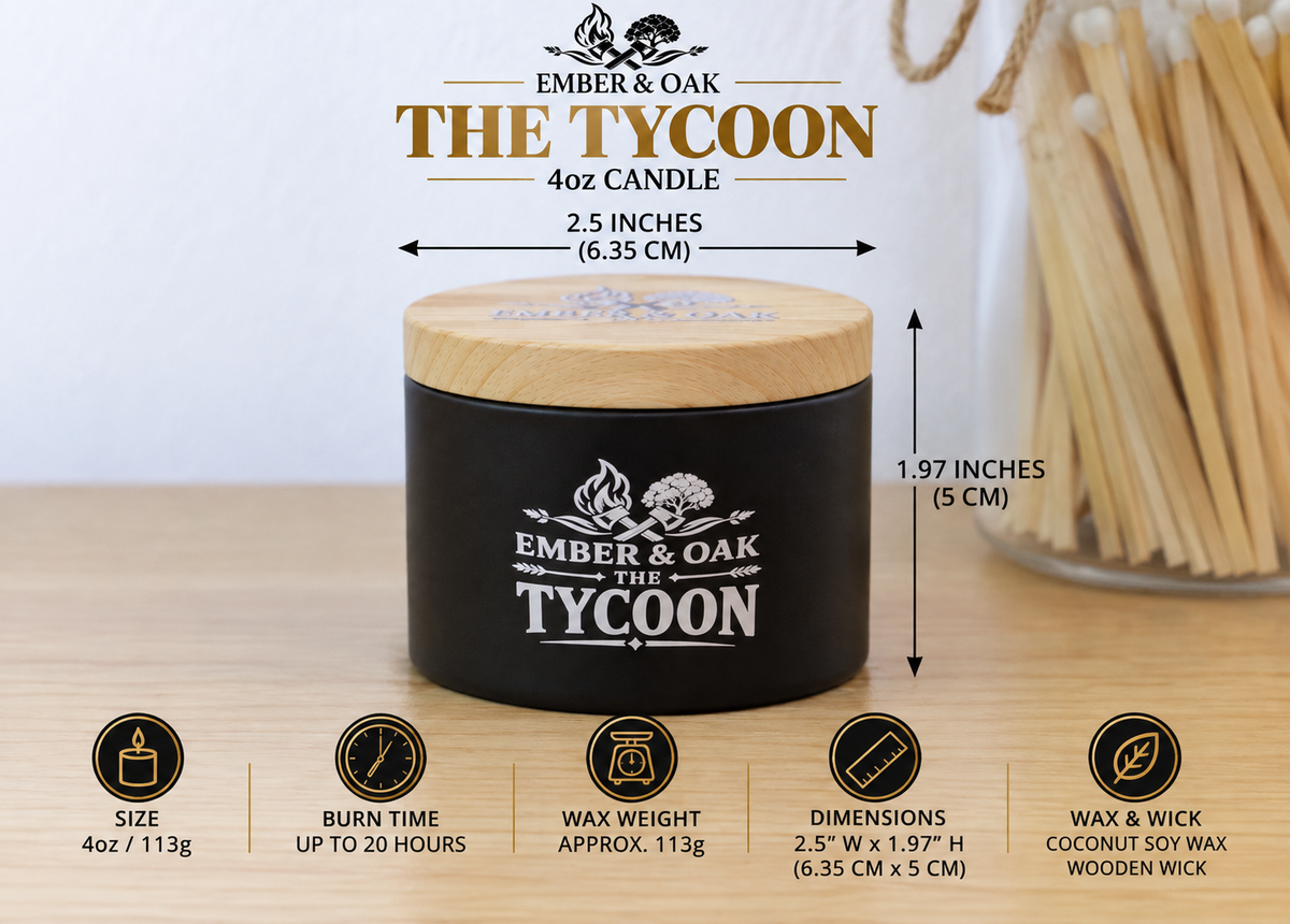 The Tycoon Luxury Candle - Inspired by One Million
