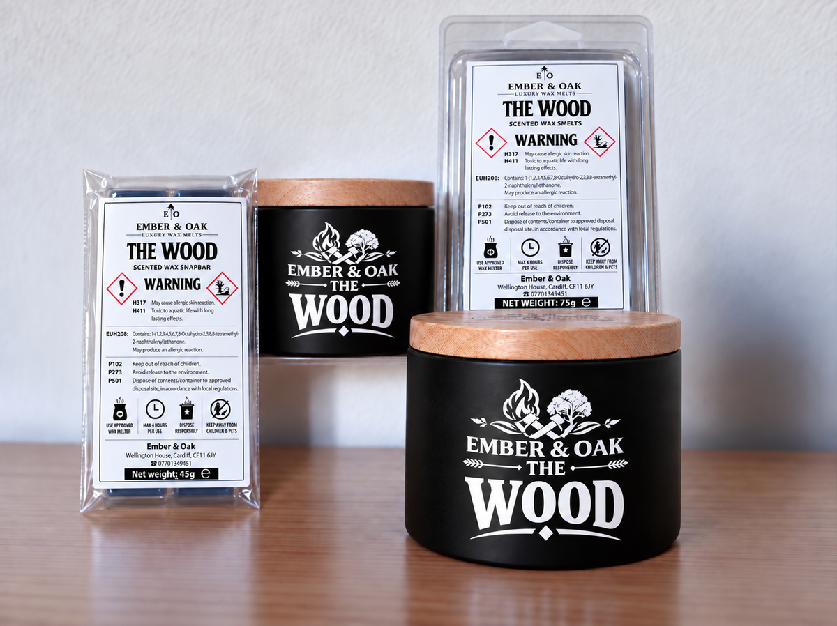 The Wood Luxury Candle - Inspired by Oud Wood