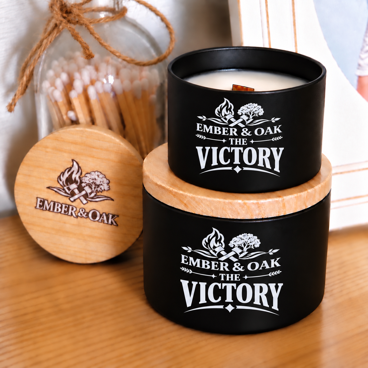 The Victory Luxury Candle - Inspired by Invictus