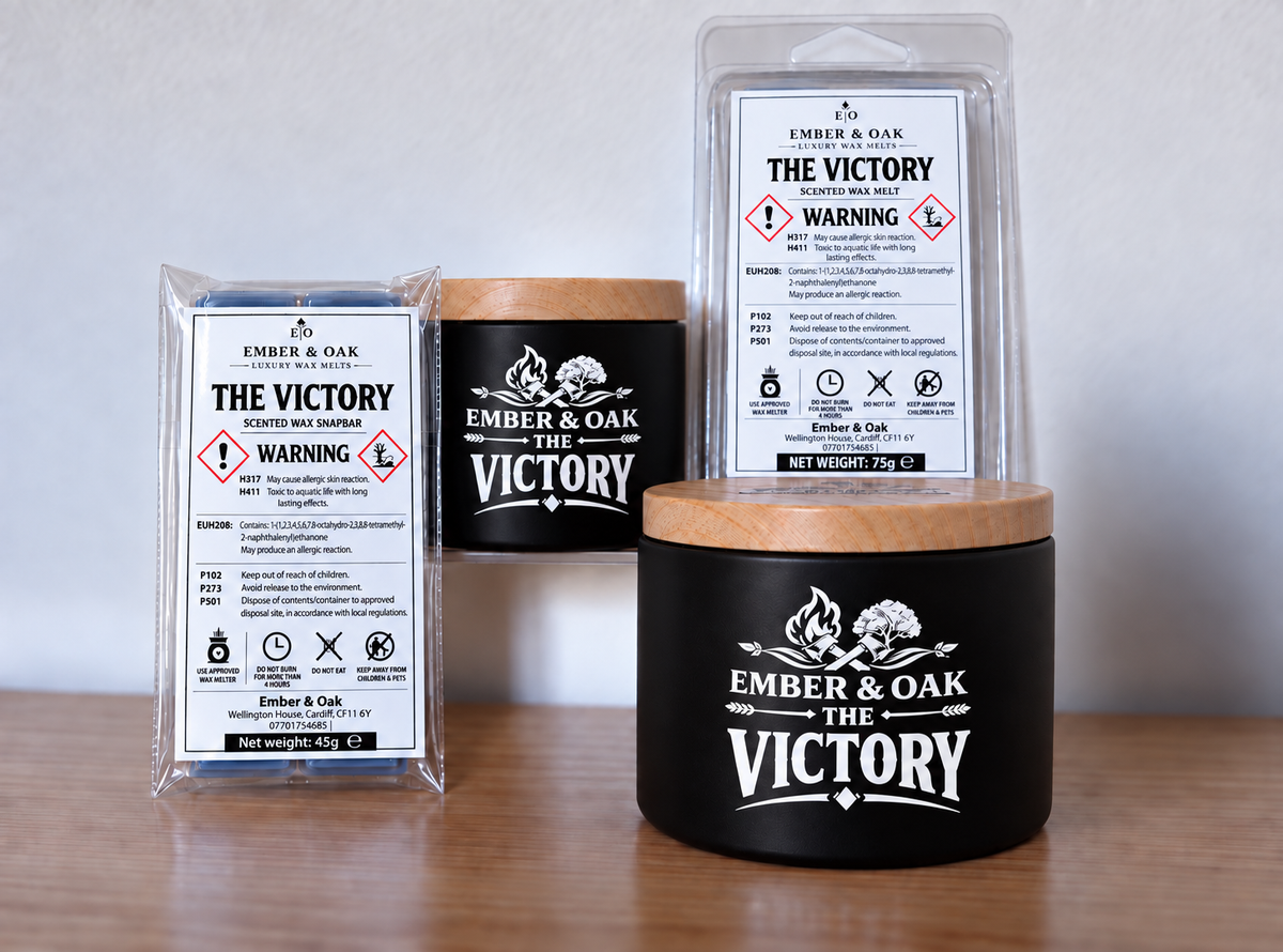 The Victory Luxury Candle - Inspired by Invictus