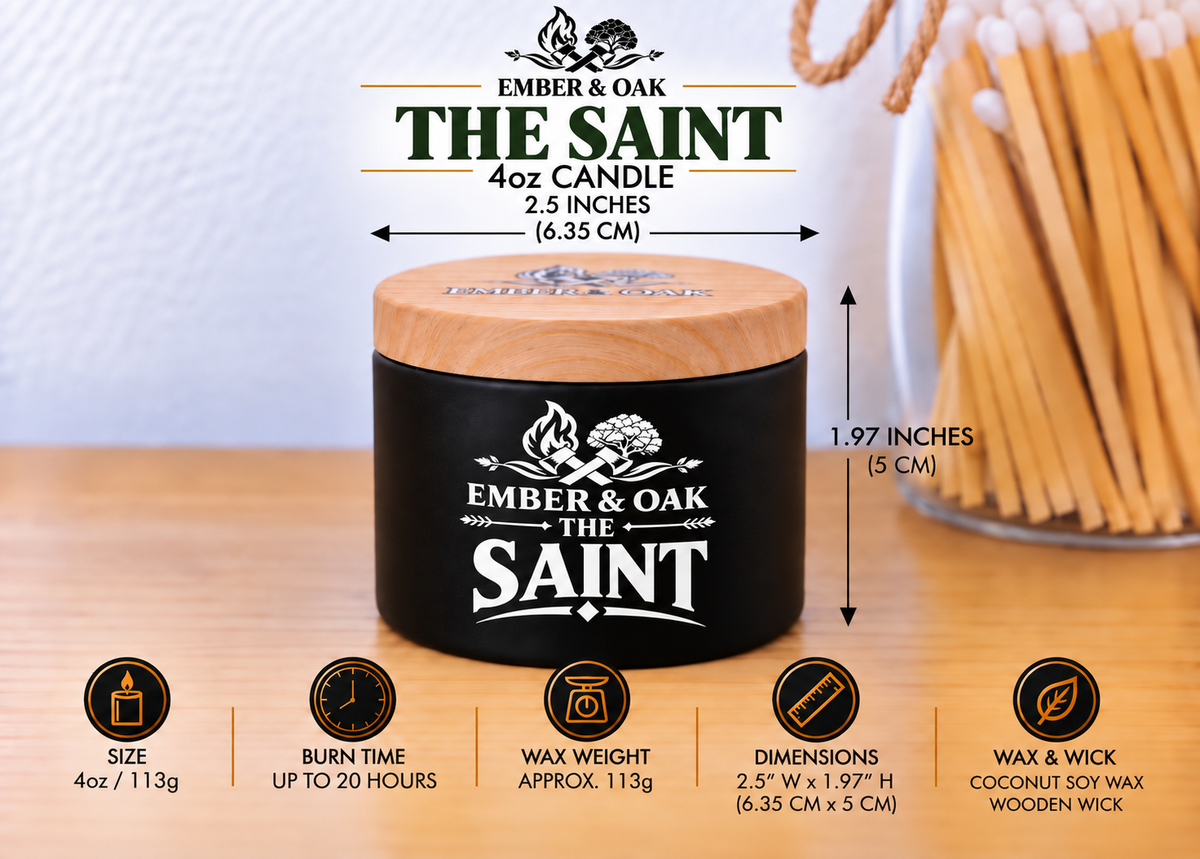 The Saint Scented Candle – Inspired by YSL Y
