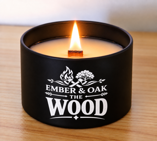 The Wood Luxury Candle - Inspired by Oud Wood