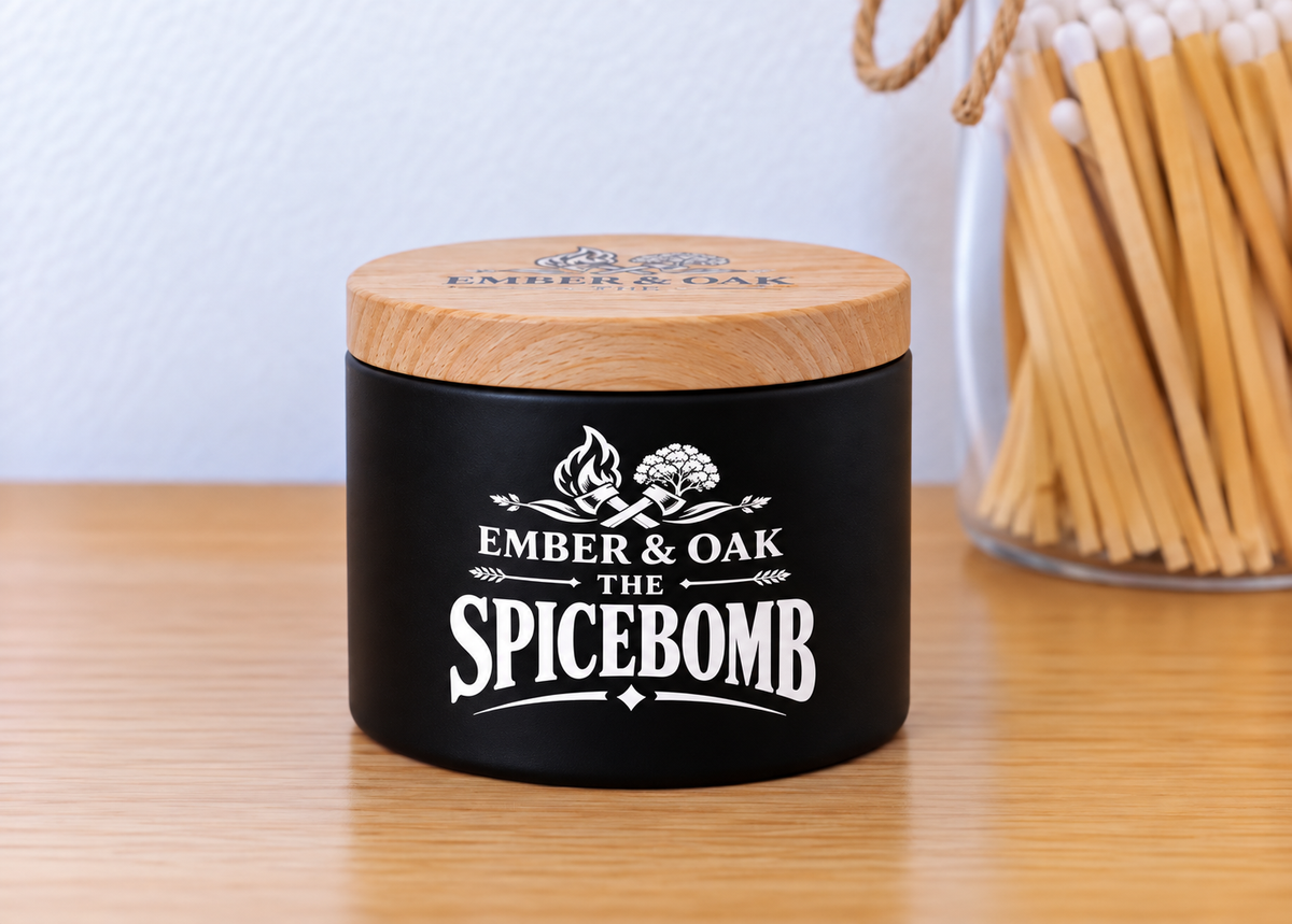 The Spice Bomb Luxury Candle - Inspired by Spicebomb