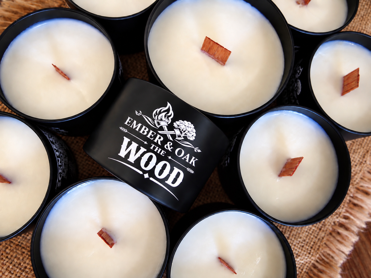 The Wood Luxury Candle - Inspired by Oud Wood