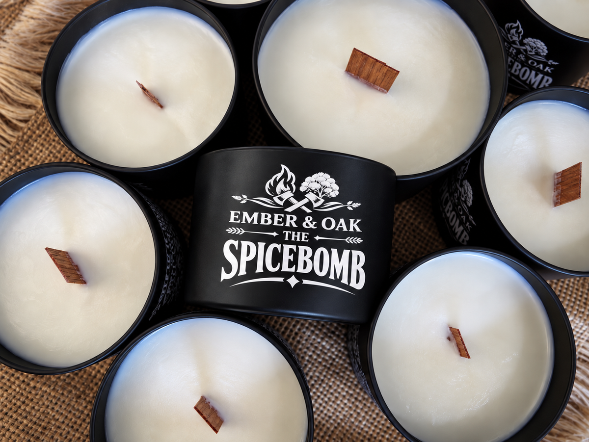 The Spice Bomb Luxury Candle - Inspired by Spicebomb