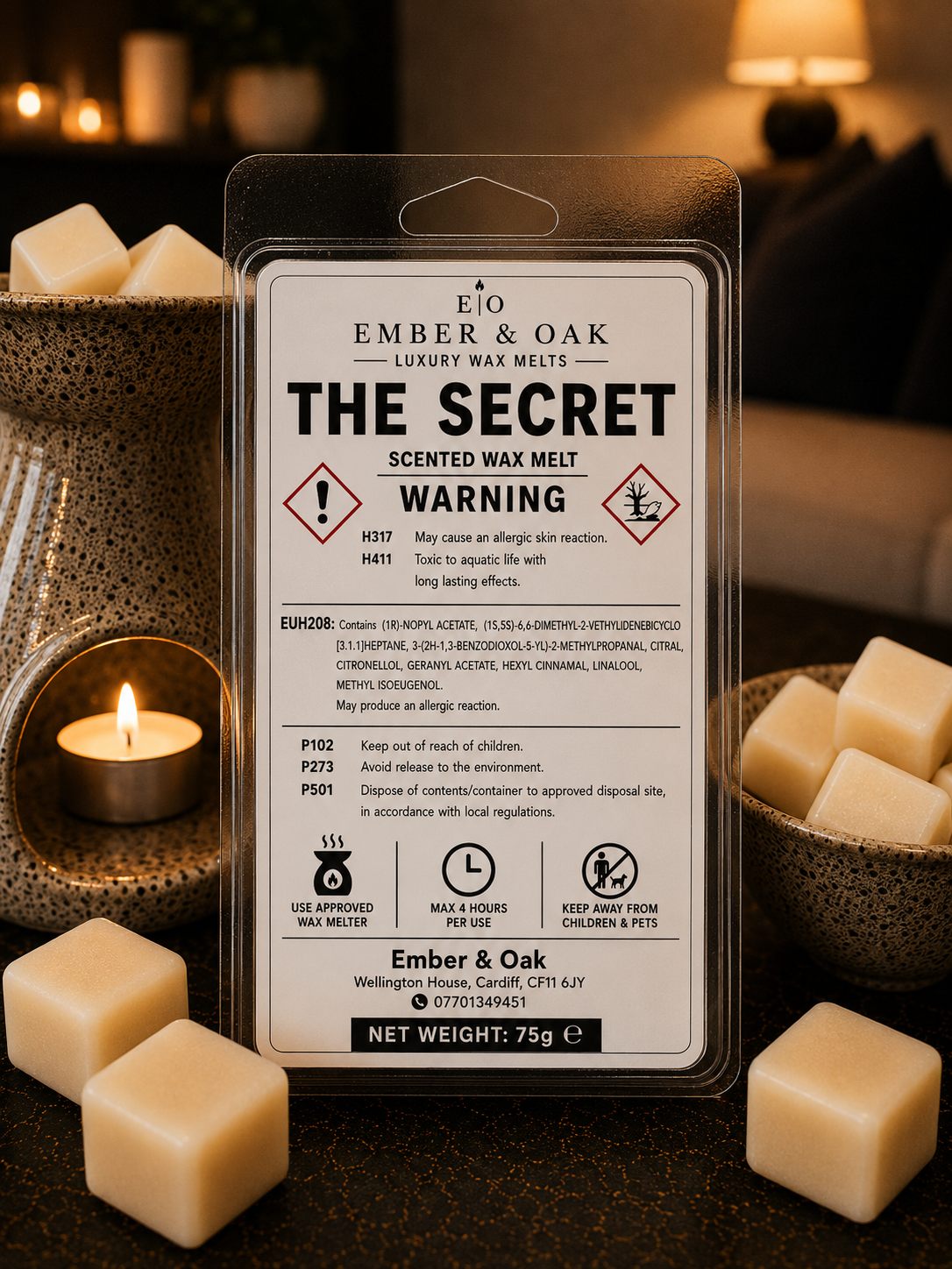 Luxury Wax Melts & Snapbars - Inspired by Designer Fragrances