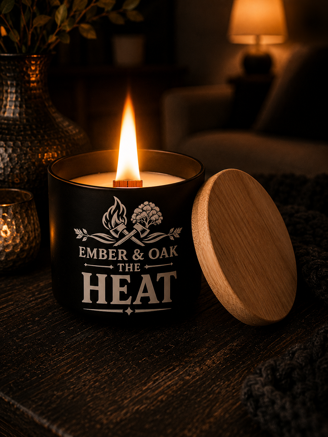 The Heat Luxury Candle - Inspired by Fahrenheit