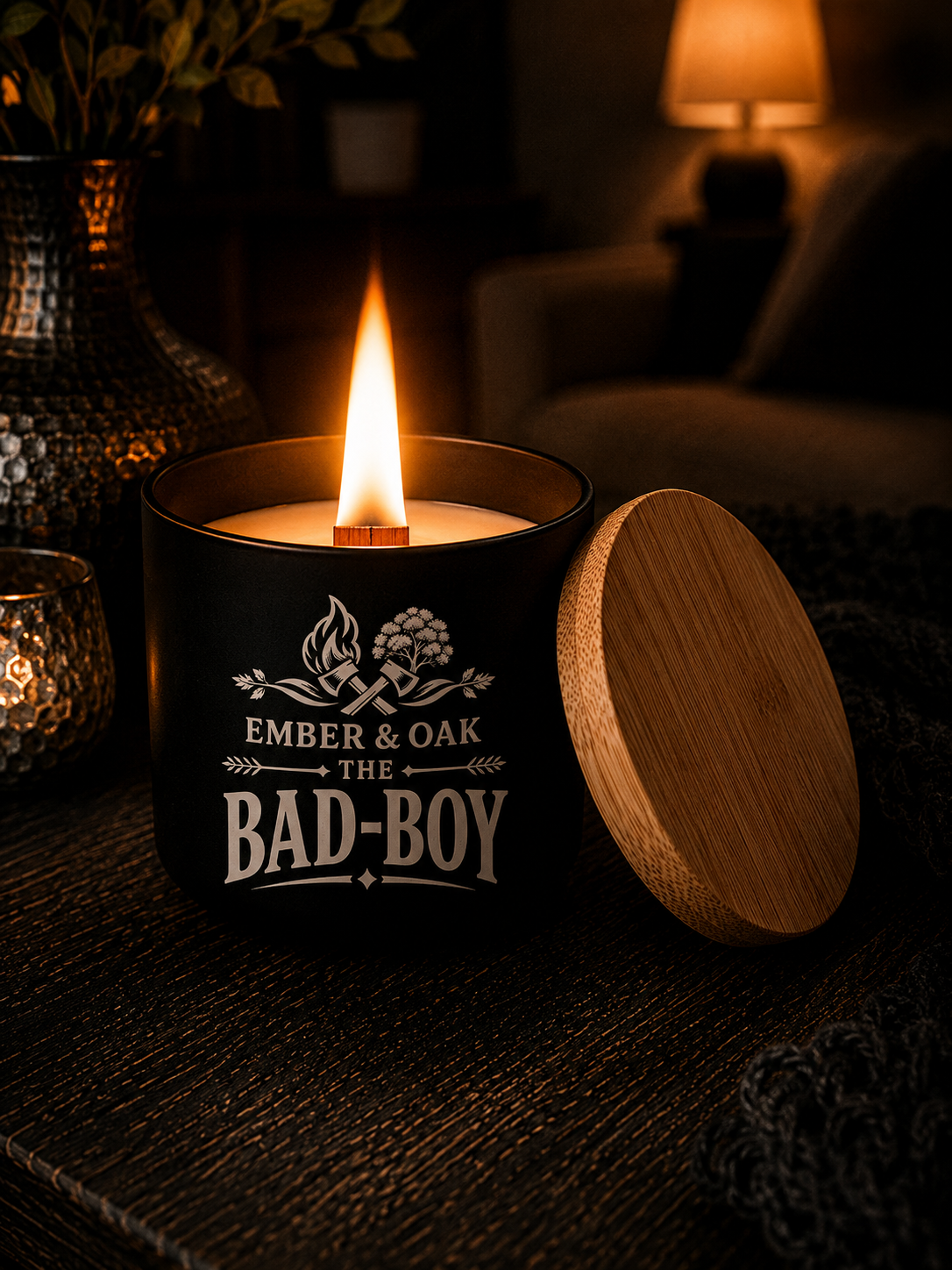 The Bad Boy Luxury Candle - Inspired by Bad Boy